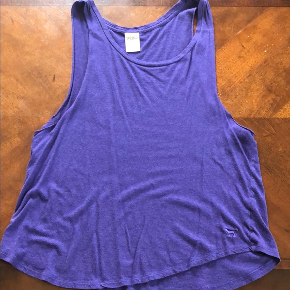 Pink by VS tank top